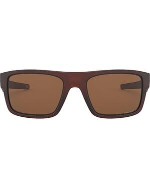 Oakley 61Mm Rectangular Sunglasses - Brown