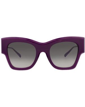 Philipp Plein 53Mm Square Sunglasses - Purple