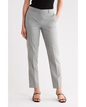 Theory Testra Ankle Pants - Gray