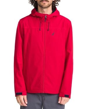 Nautica Lightweight Windslicker - Red