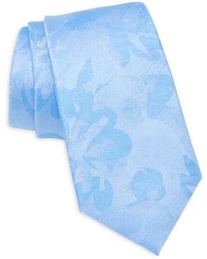 Calvin Klein Linda Floral Tie - Blue