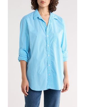 Frank & Eileen Relaxed Fit Button-Up Shirt - Blue