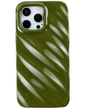 Auramma Silk Look Iphone 14 Pro Case - Green