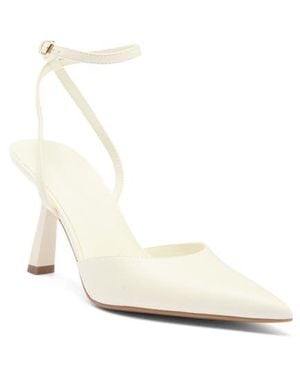 Open Edit Neesha Ankle Strap Pump - White