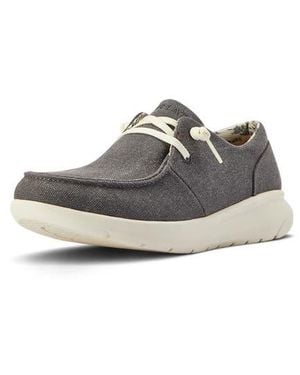 Ariat Hilo Casual Boat Shoe - Gray
