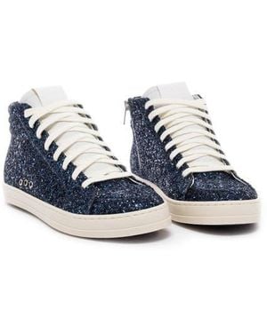 P448 Skate High Top Sneaker - Blue