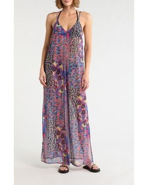 Maaji Debbie Cover-Up Maxi Dress - Purple