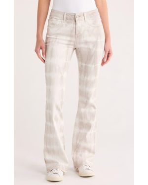 Wash Lab Denim Fay Beach Walk Flare Leg Jeans - Natural