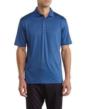 Callaway Golf® Fine Line Stripe Polo - Blue