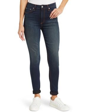 Rag & Bone Nina High Rise Skinny Jeans In Bedford At Nordstrom Rack - Blue