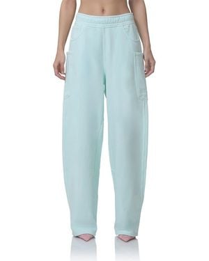 AFRM Ryan Cotton Barrel Sweatpants - Blue