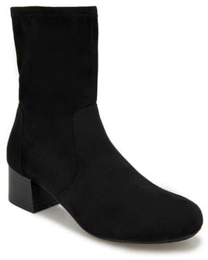 Kenneth Cole Raleigh Block Heel Bootie - Black