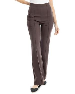 Max Studio Ponte Pants - Gray
