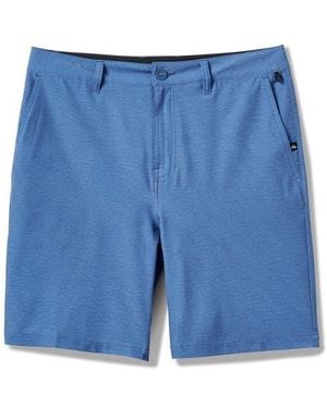 Quiksilver Union Heather Amphibian Hybrid Shorts - Blue