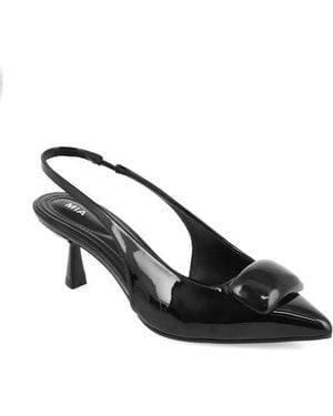 MIA Nena Kitten Heel Pump - Black