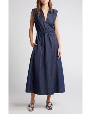 Rag & Bone Soraya Ultra Featherweight Dress - Blue
