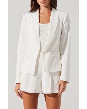 Astr Artice Blazer - White