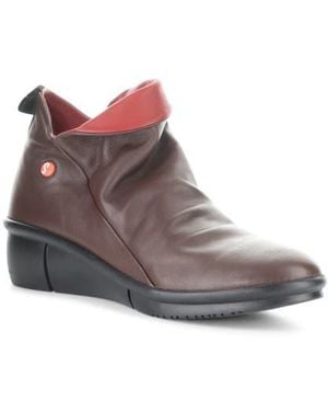Softinos Rara Wedge Bootie - Purple
