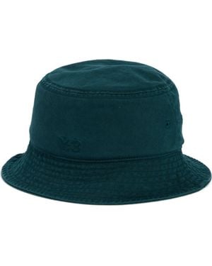 adidas Y-3 Cotton Bucket Hat - Green