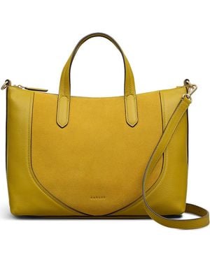 Radley Wood Park Suede Medium Crossbody Bag - Yellow