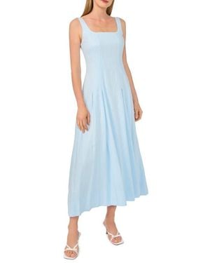 Ted Baker Sleeveless Pleated Midi Dress - Blue