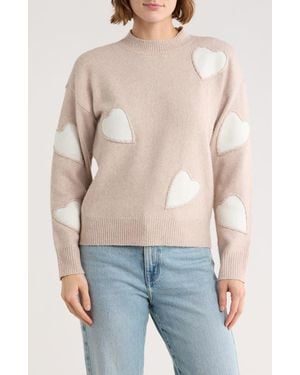 Love By Design Love Heart Sweater - Blue