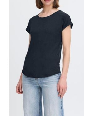 B.Young Pamila Cotton T-Shirt - Blue