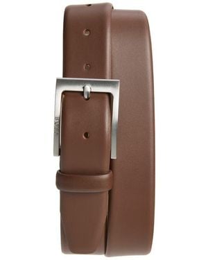 BOSS Barnabie Leather Belt - Brown