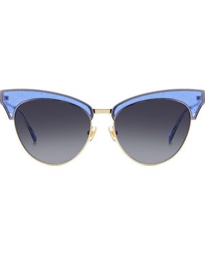 Kate Spade 54Mm Cat Eye Sunglasses - Blue