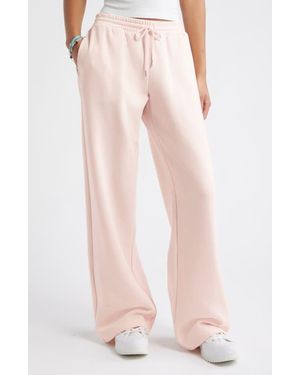BP. Baggy Wide Leg Sweatpants - Pink