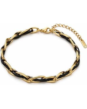 Rebel Twisted Chain Bracelet - Metallic