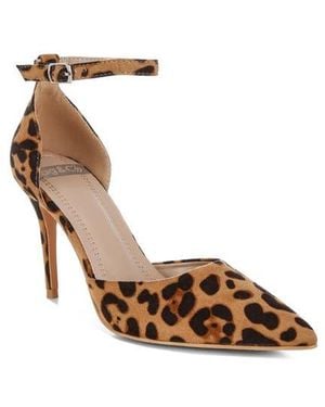 Rag & Co Dolona Pointed Toe Pump - Brown