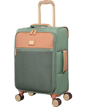 IT COUTURE Odelia 23-Inch Soft Shell Spinner Suitcase - Green
