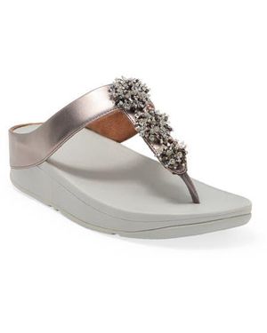 Fitflop Galaxy Toe Wedge Flip Flop - Multicolor