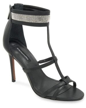BCBGMAXAZRIA Singa Ankle Strap Sandal - Black