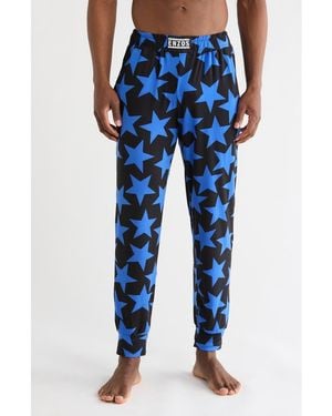 ENZOS INACTIVE WEAR Lounge Sweatpants - Blue
