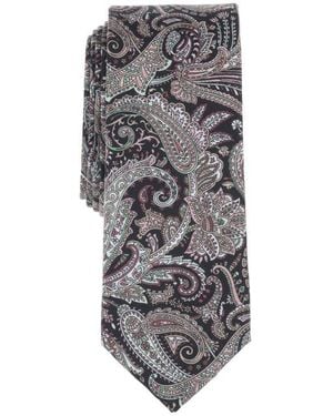 Original Penguin Mullaly Paisley Tie - Gray