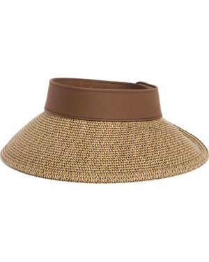 Nine West Roll-Up Visor - Brown