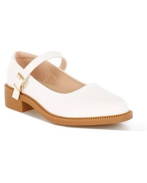 LONDON RAG Ejeta Mary Jane Pump - White