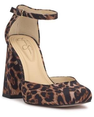 Jessica Simpson Lollah Ankle Strap Pump - Natural