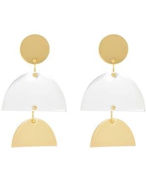 Madewell Sculpture Statement Earrings - Multicolor