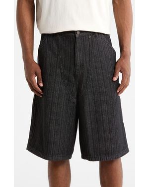 Honor The Gift Gears Denim Carpenter Shorts - Black