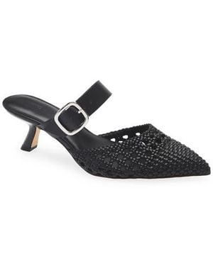 Nordstrom Rack Fawn Woven Mule - White