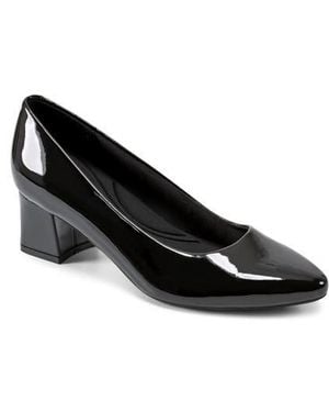 Easy Spirit Nicole Almond Toe Pump - Black