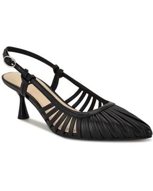 Nine West Resta Slingback Kitten Heel Pump - Black
