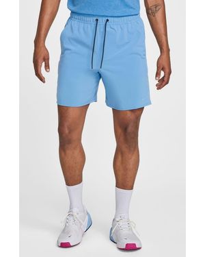 Nike Dri-Fit Unlimited 7-Inch Unlined Athletic Shorts - Blue