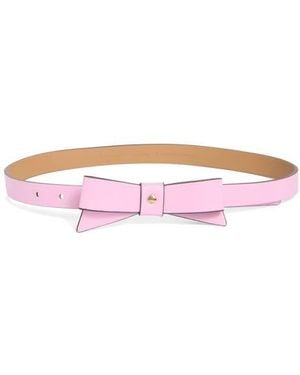 Kate Spade Bow Belt With Spade - Multicolor
