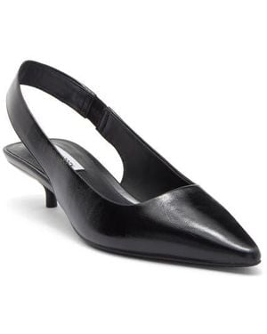 Steve Madden Leilany Pointed Toe Slingback Pump - Black