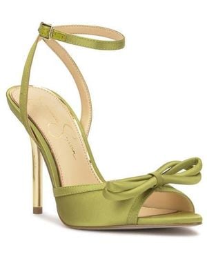 Jessica Simpson Norlira Ankle Strap Sandal - Metallic