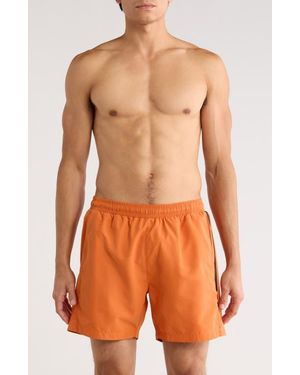 BOSS Dolphin Swim Trunks - Orange